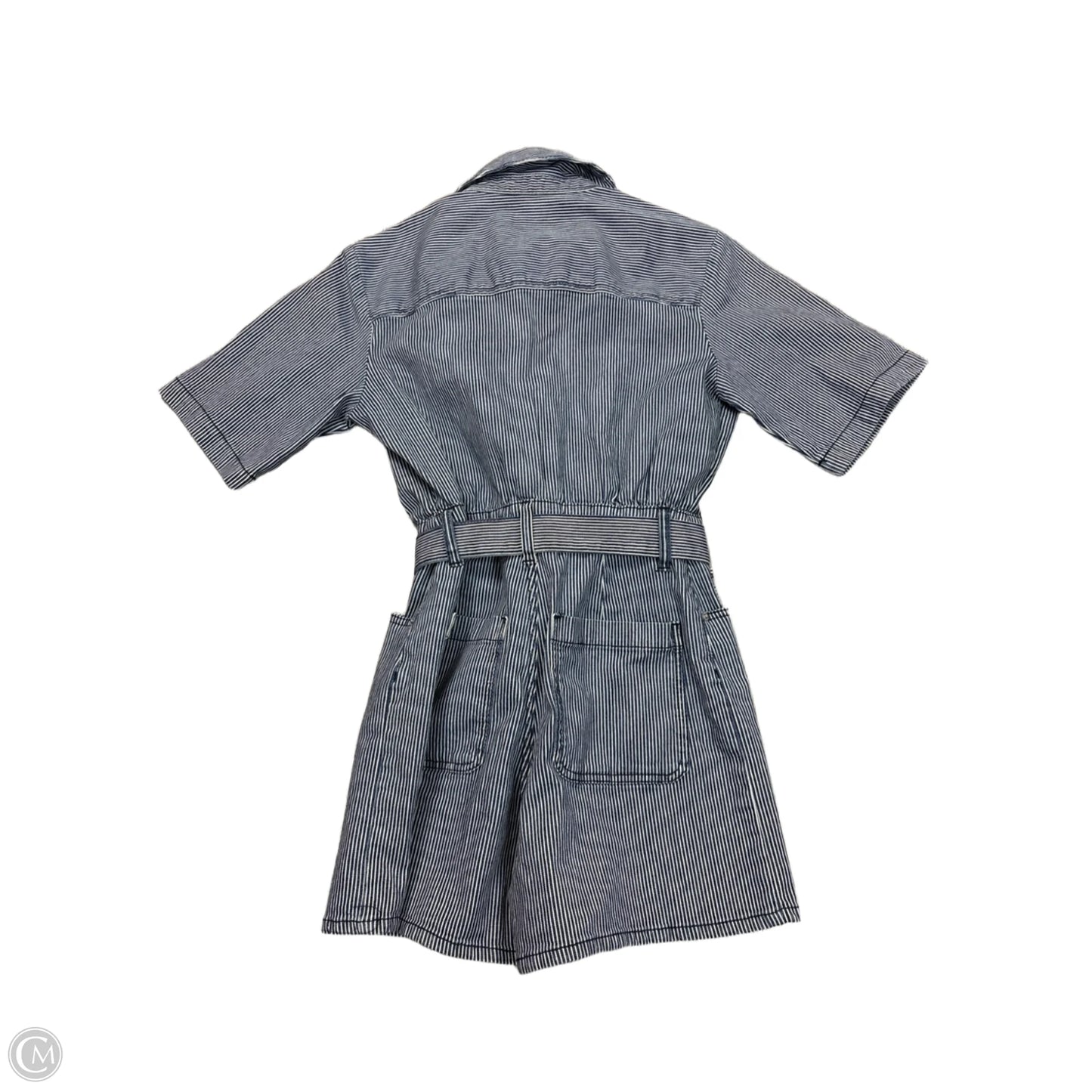 Romper By Universal Thread In Blue & White, Size: S