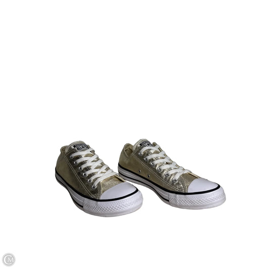 Shoes Sneakers By Converse In Gold, Size: 7