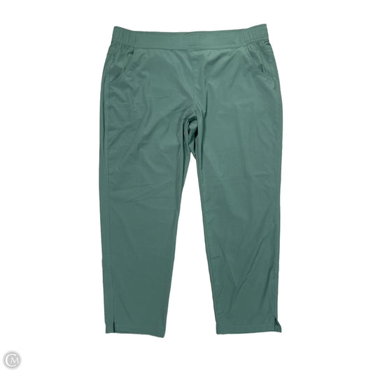 Athletic Pants By Eddie Bauer In Green, Size: Xl