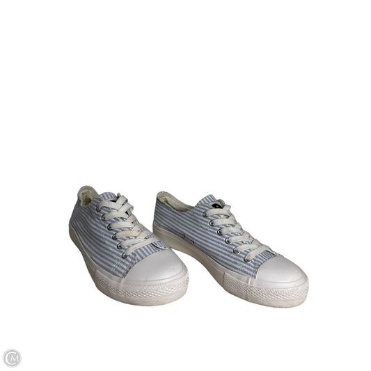 Shoes Sneakers By FRANSA In Blue & White, Size: 8