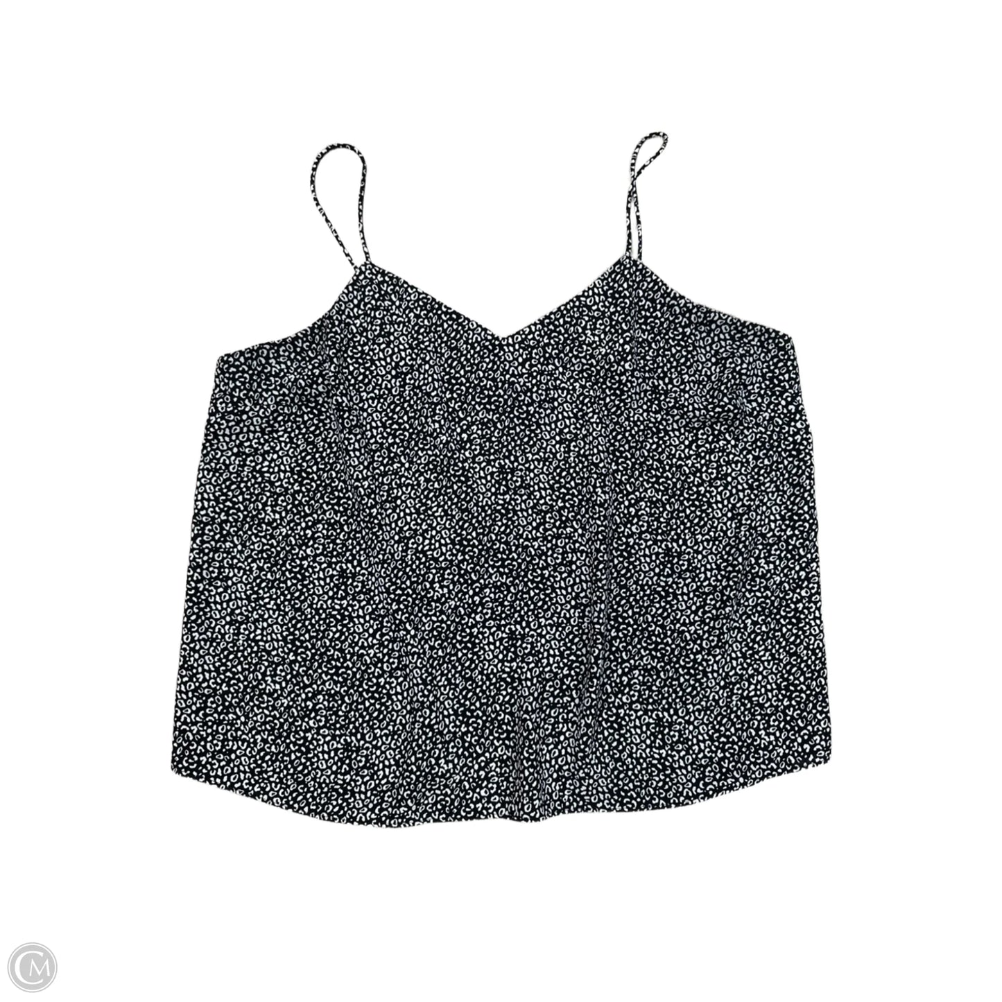Top Sleeveless By Nine West Apparel In Leopard Print, Size: Xxl