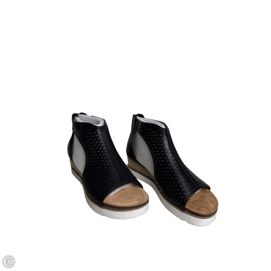 Sandals Heels Platform By Corkys In Black, Size: 9