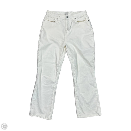 Jeans Boot Cut By A New Day In White Denim, Size: 6