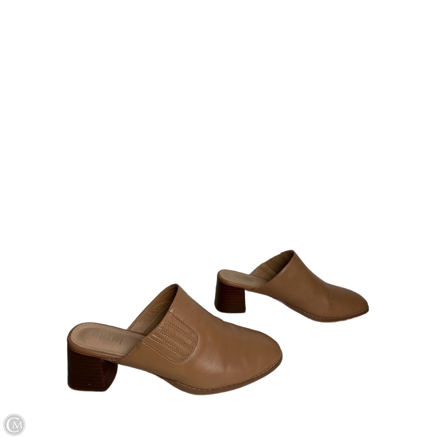 Shoes Heels Block By MI IM In Tan, Size: 10