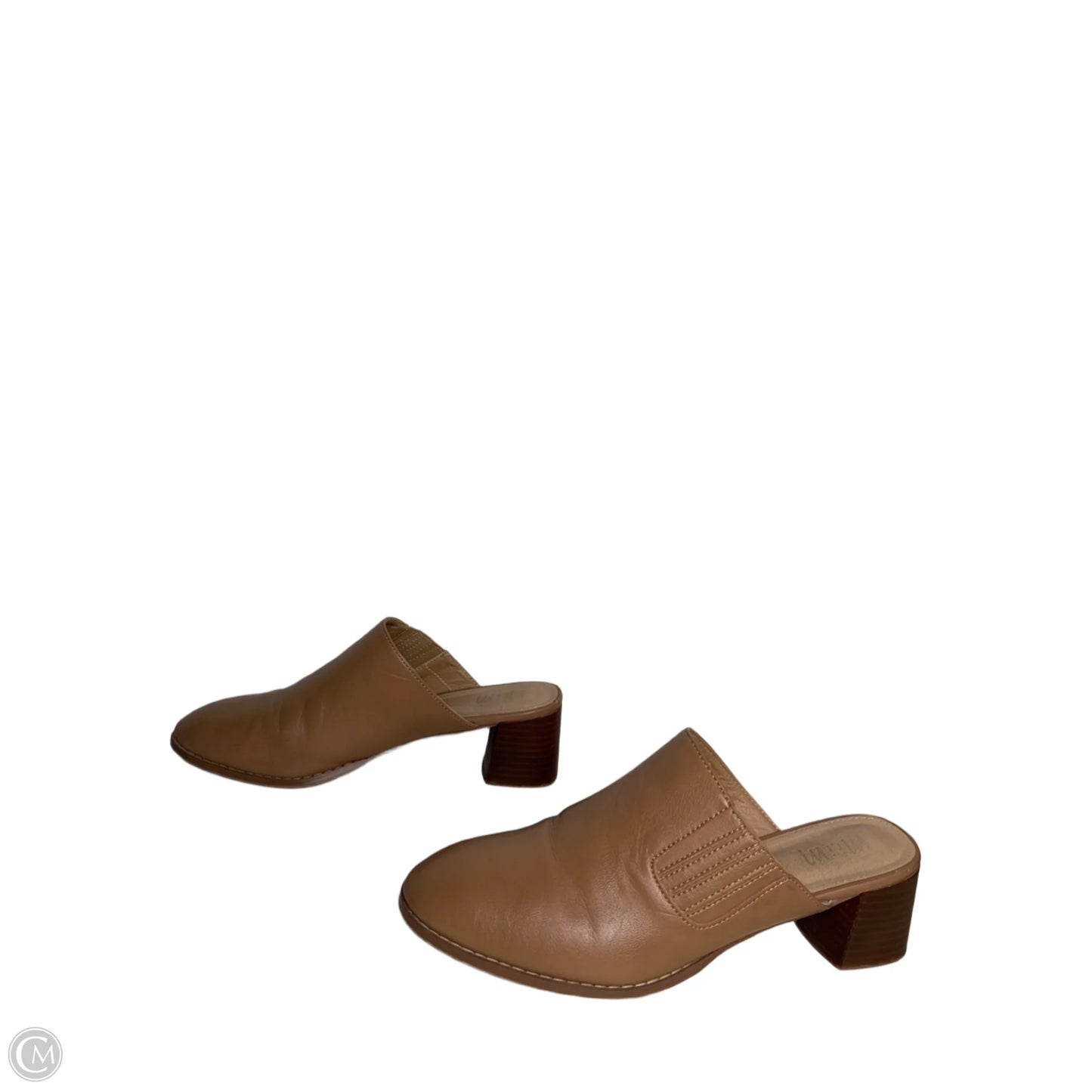 Shoes Heels Block By MI IM In Tan, Size: 10