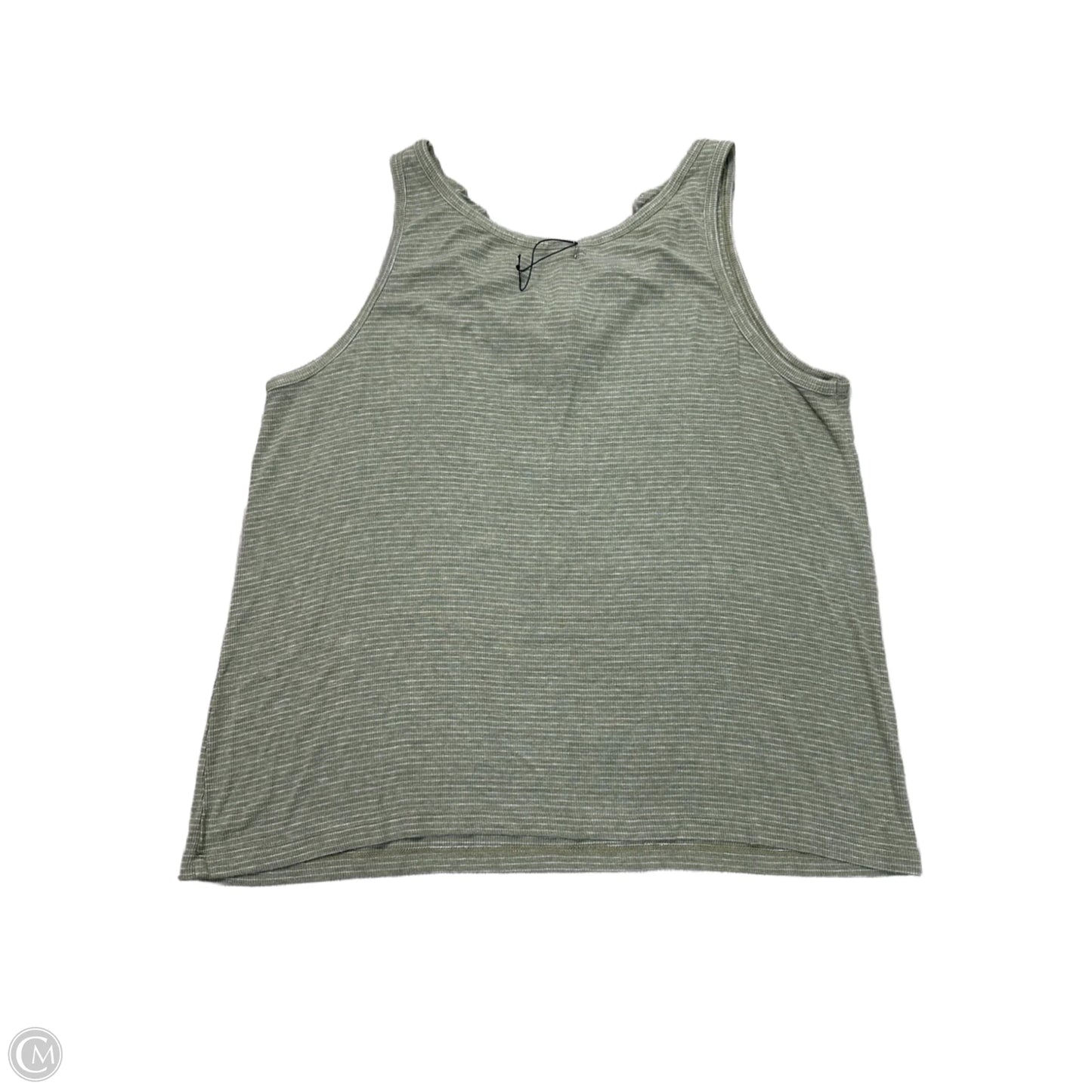 Top Sleeveless By Cabi In Green, Size: Xl