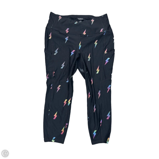 Athletic Leggings By Torrid In Black, Size: 1x