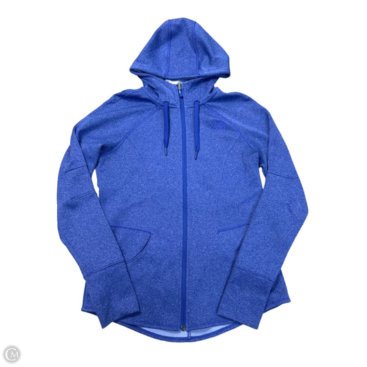 Athletic Jacket By The North Face In Blue, Size: M