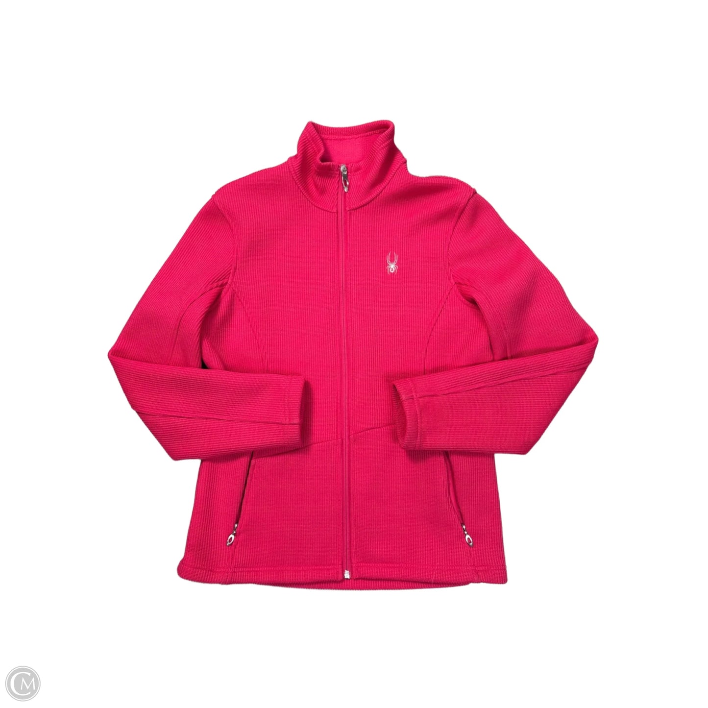 Jacket Fleece By Spyder In Pink, Size: L