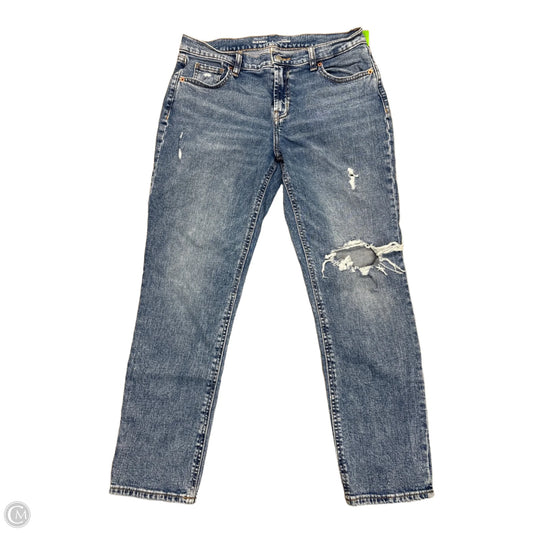 Jeans Boyfriend By Old Navy In Blue Denim, Size: 4