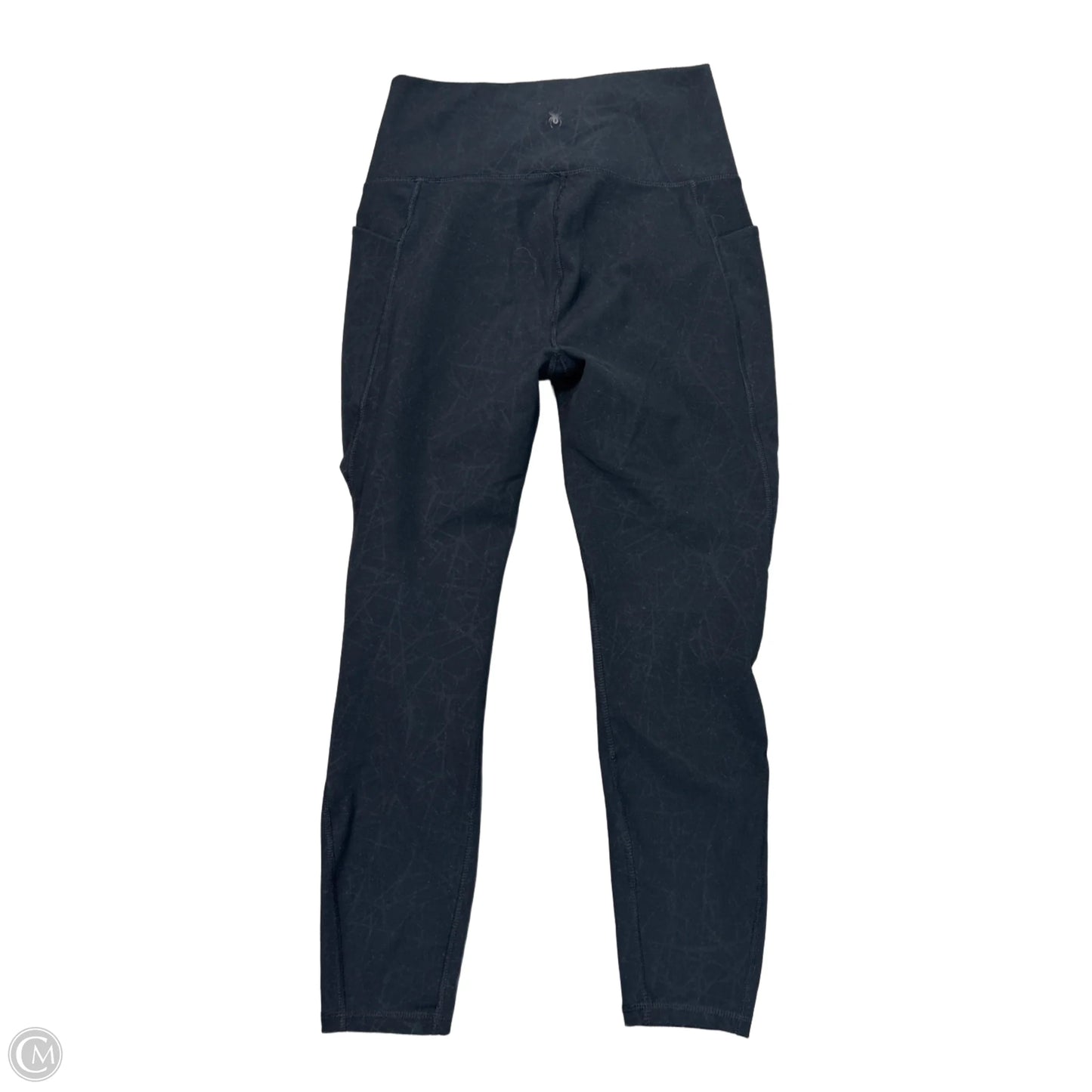 Athletic Leggings By Spyder In Black, Size: M