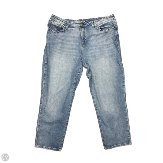 Jeans Boyfriend By Ana In Blue Denim, Size: 18
