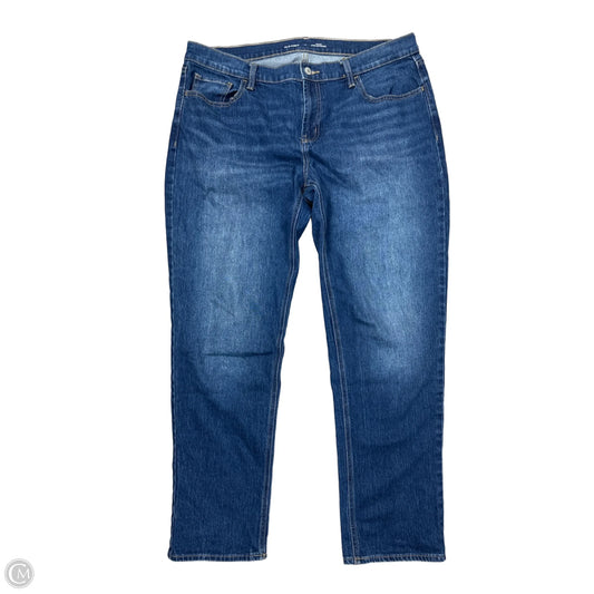 Jeans Boyfriend By Old Navy In Blue Denim, Size: 14