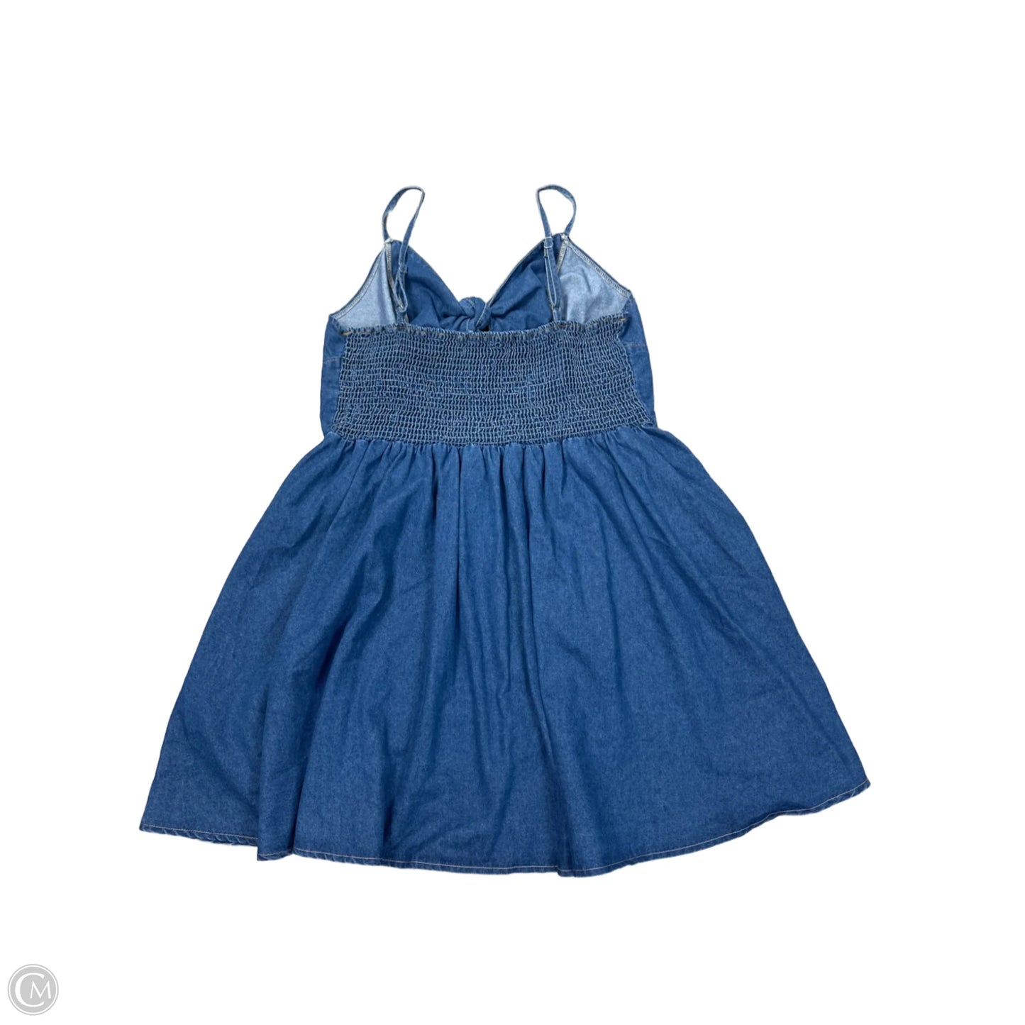 Dress Casual Short By Shein In Blue Denim, Size: 3x