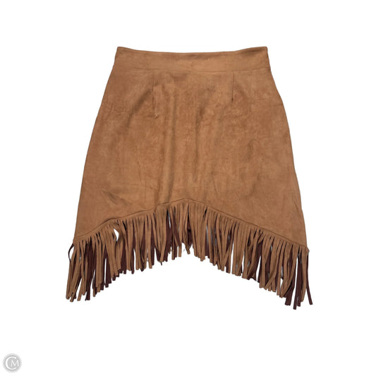 Skirt Midi By EVAFREEDON In Brown, Size: 4x
