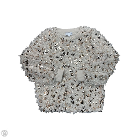 Top Long Sleeve By Gibson And Latimer In Tan, Size: M