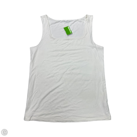 Tank Top By Maurices In White, Size: L