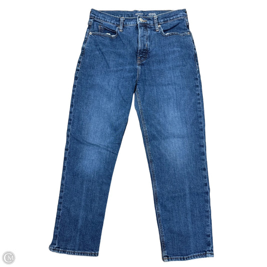 Jeans Straight By Old Navy In Blue Denim, Size: 8