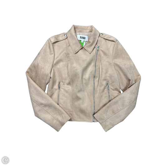 Jacket Moto By Bb Dakota In Brown, Size: L