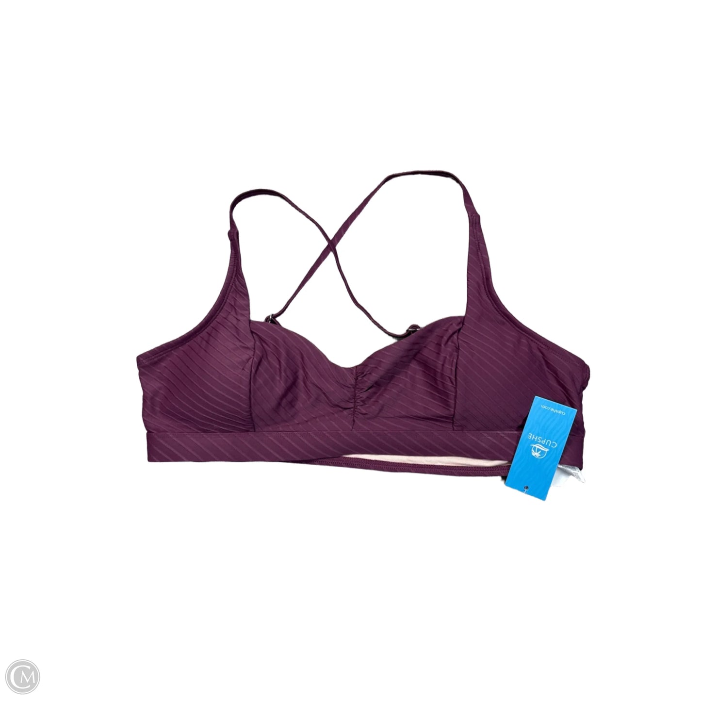 Swimsuit Top By Cupshe In Purple, Size: L
