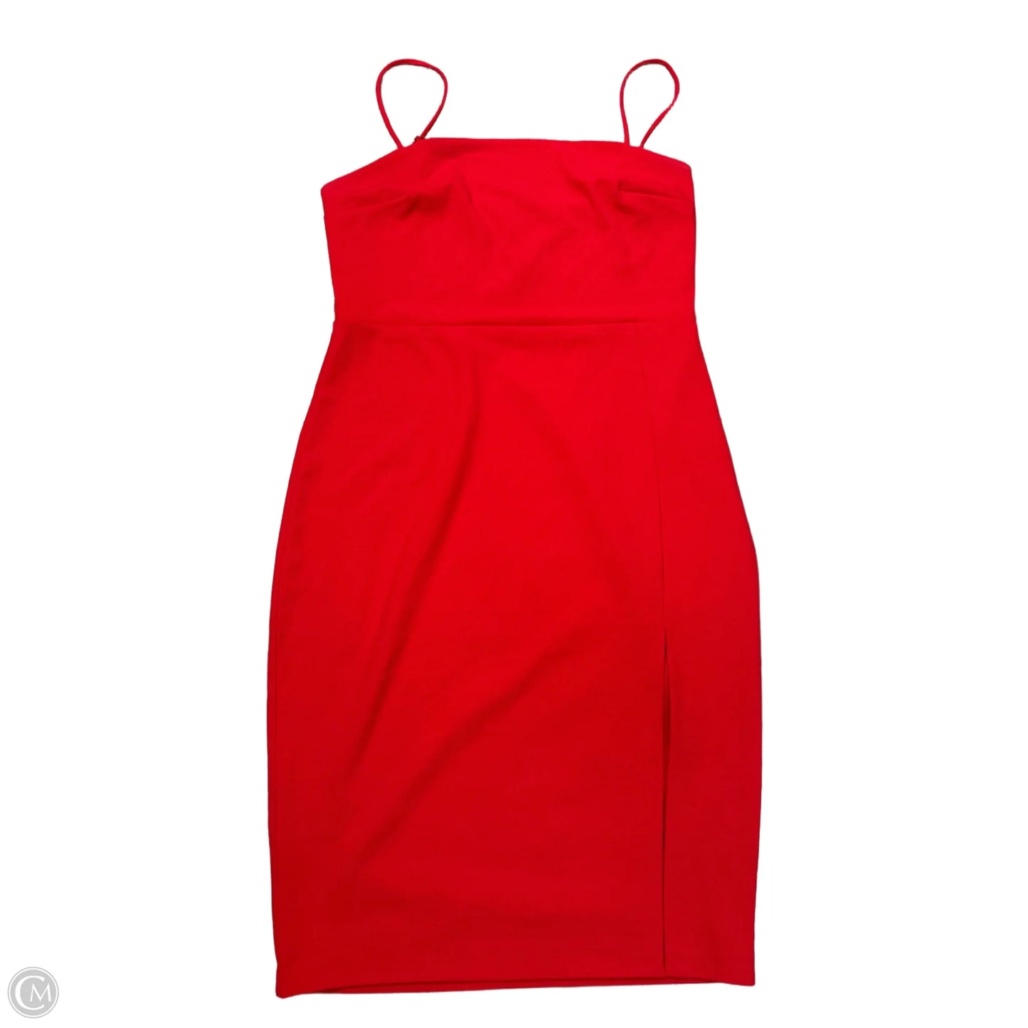 Dress Casual Short By Express In Red, Size: M