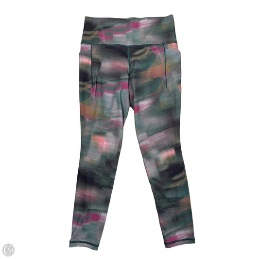 Athletic Leggings By Athleta In Green, Size: M