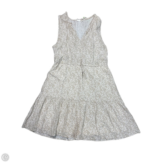 Dress Casual Short By Gap In Tan & White, Size: S