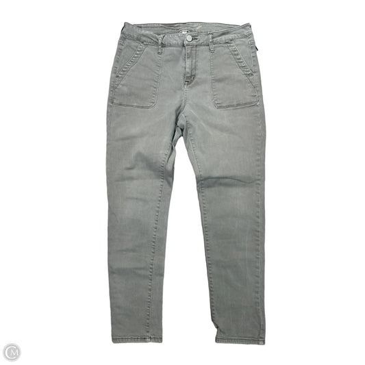 Jeans Skinny By Seven 7 In Green Denim, Size: 10