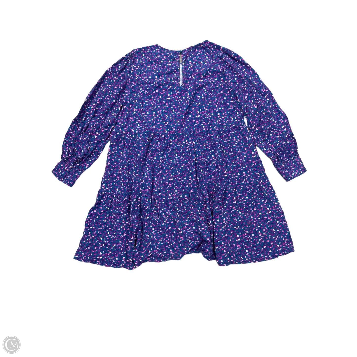 Dress Casual Short By A New Day In Blue & Purple, Size: M