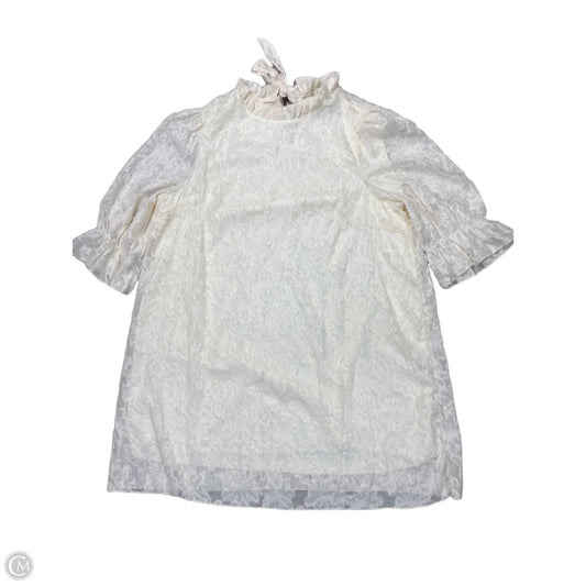 Dress Casual Short By Shein In Cream, Size: 1x