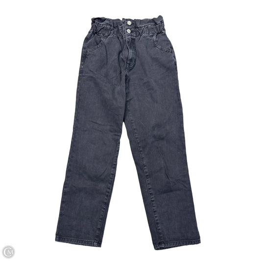 Jeans Boyfriend By Pacsun In Black Denim, Size: 2