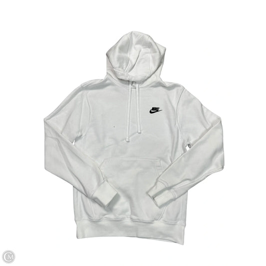 Athletic Sweatshirt Hoodie By Nike Apparel In White, Size: Xs