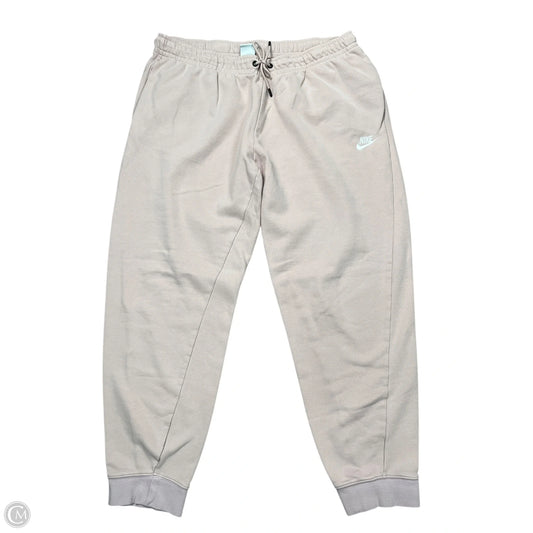 Athletic Pants By Nike Apparel In Pink, Size: Xl