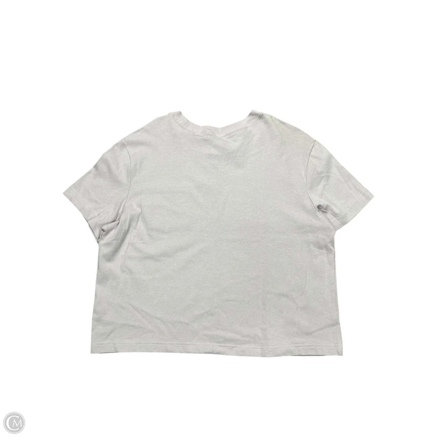 Athletic Top Short Sleeve By Nike Apparel In Purple, Size: L