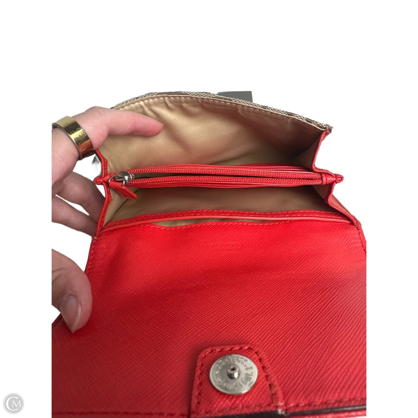 Crossbody Designer By Coach, Size: Small