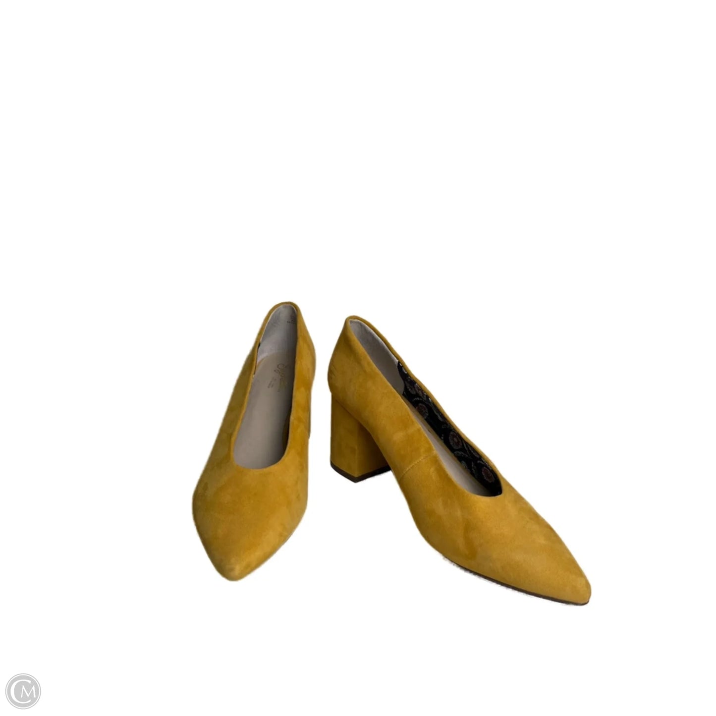 Shoes Heels Block By Seychelles In Yellow, Size: 9