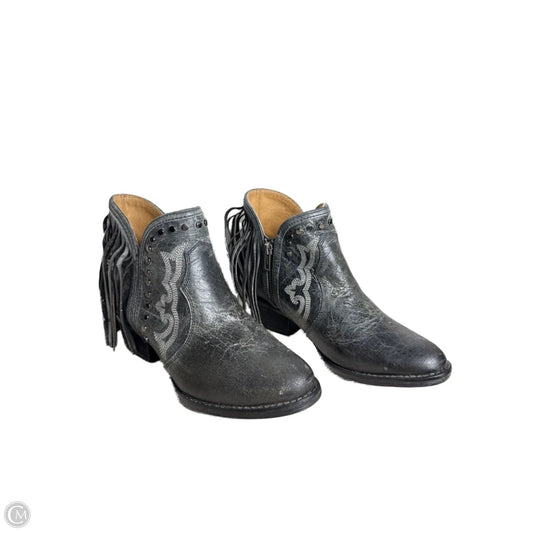 Boots Western By STERLING RIVER In Grey, Size: 7.5