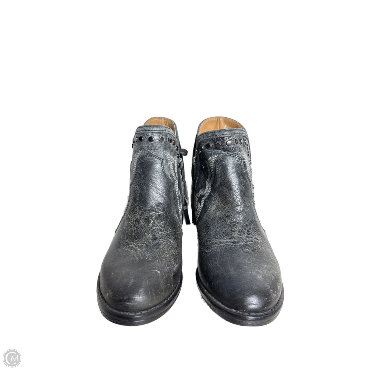 Boots Western By STERLING RIVER In Grey, Size: 7.5