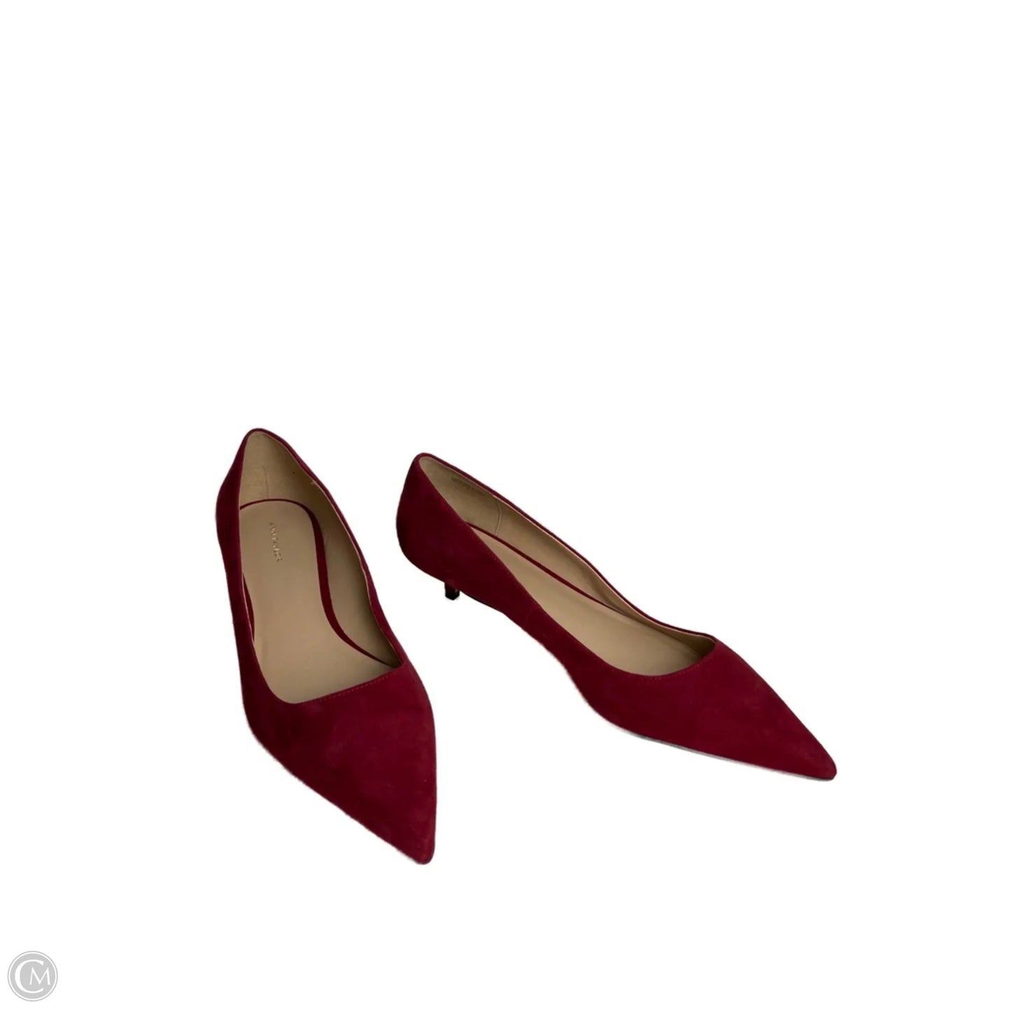 Shoes Heels Kitten By Ann Taylor In Red, Size: 9