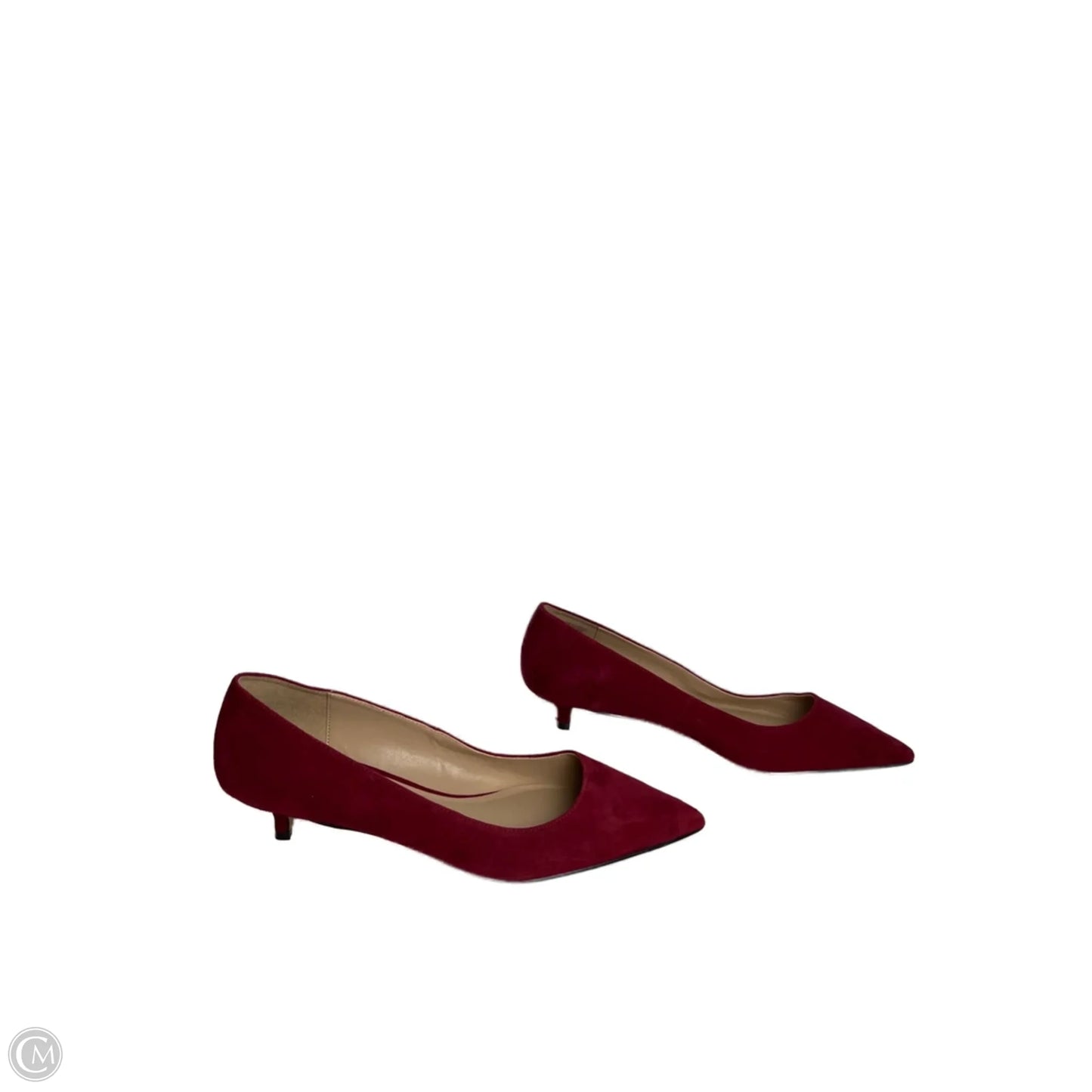 Shoes Heels Kitten By Ann Taylor In Red, Size: 9