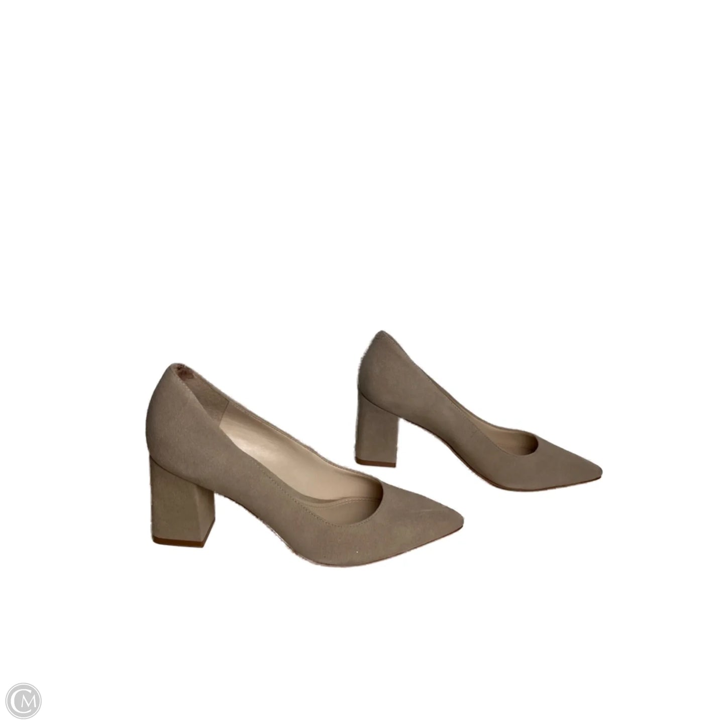 Shoes Heels Block By Marc Fisher In Tan, Size: 6