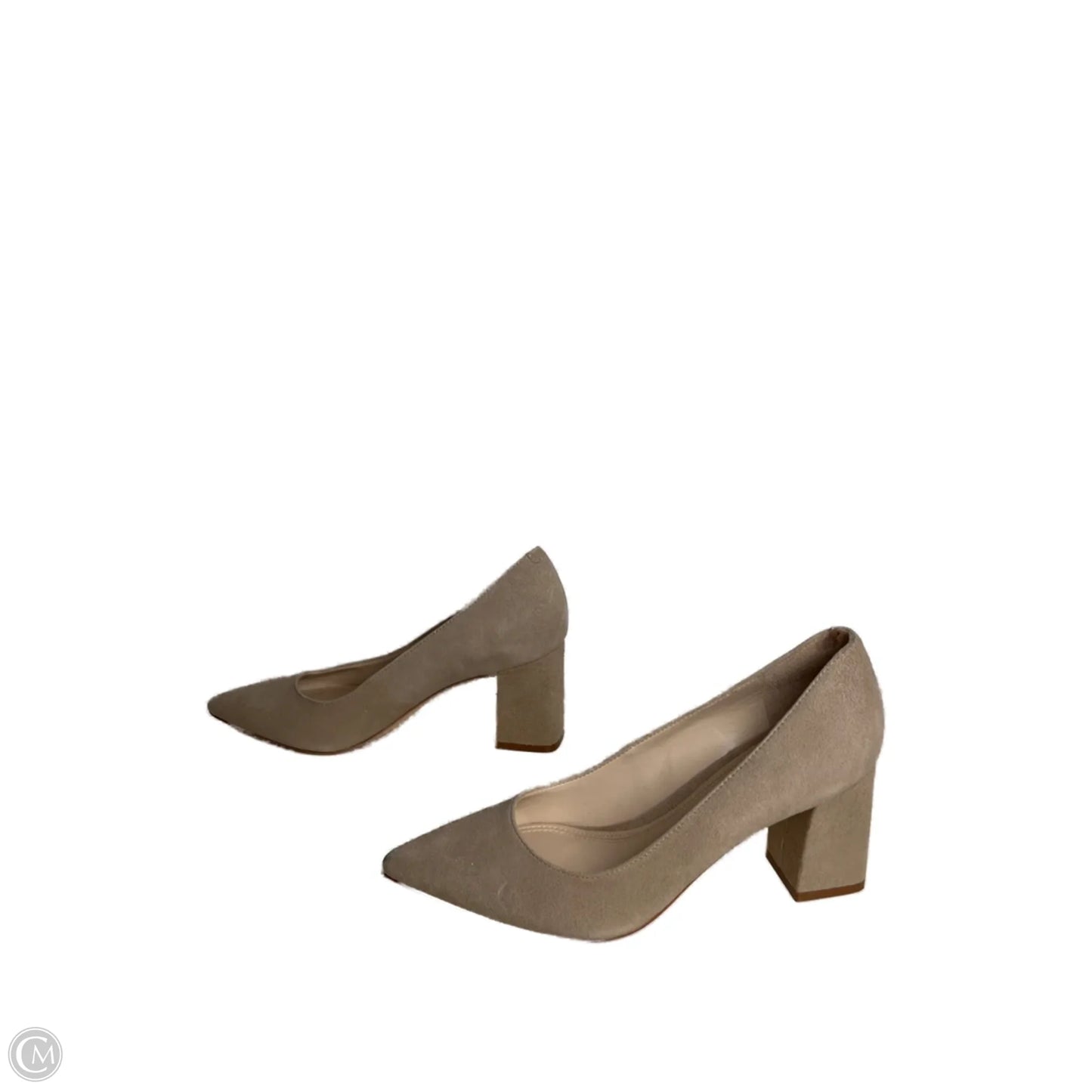 Shoes Heels Block By Marc Fisher In Tan, Size: 6