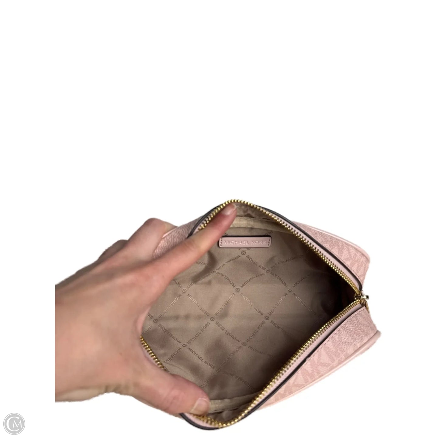 Makeup Bag Designer By Michael Kors, Size: Small