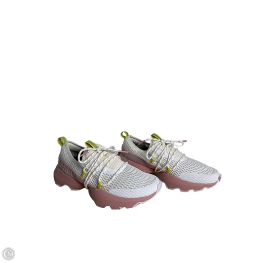Shoes Athletic By Sorel In Pink & White, Size: 7
