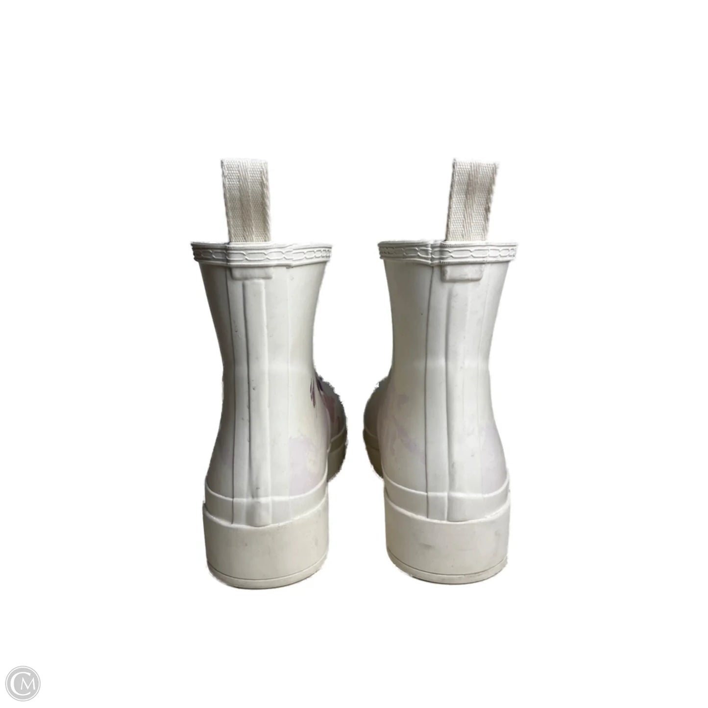 Boots Rain By Hunter In White, Size: 10
