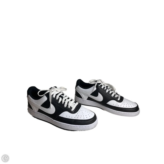 Shoes Sneakers By Nike In Black & White, Size: 11