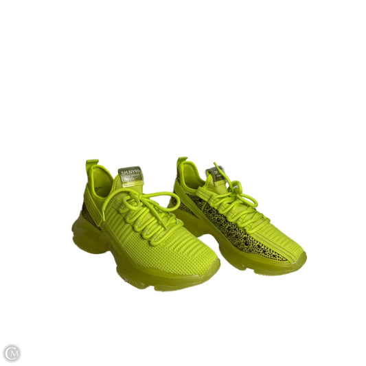 Shoes Sneakers By Steve Madden In Chartreuse, Size: 9