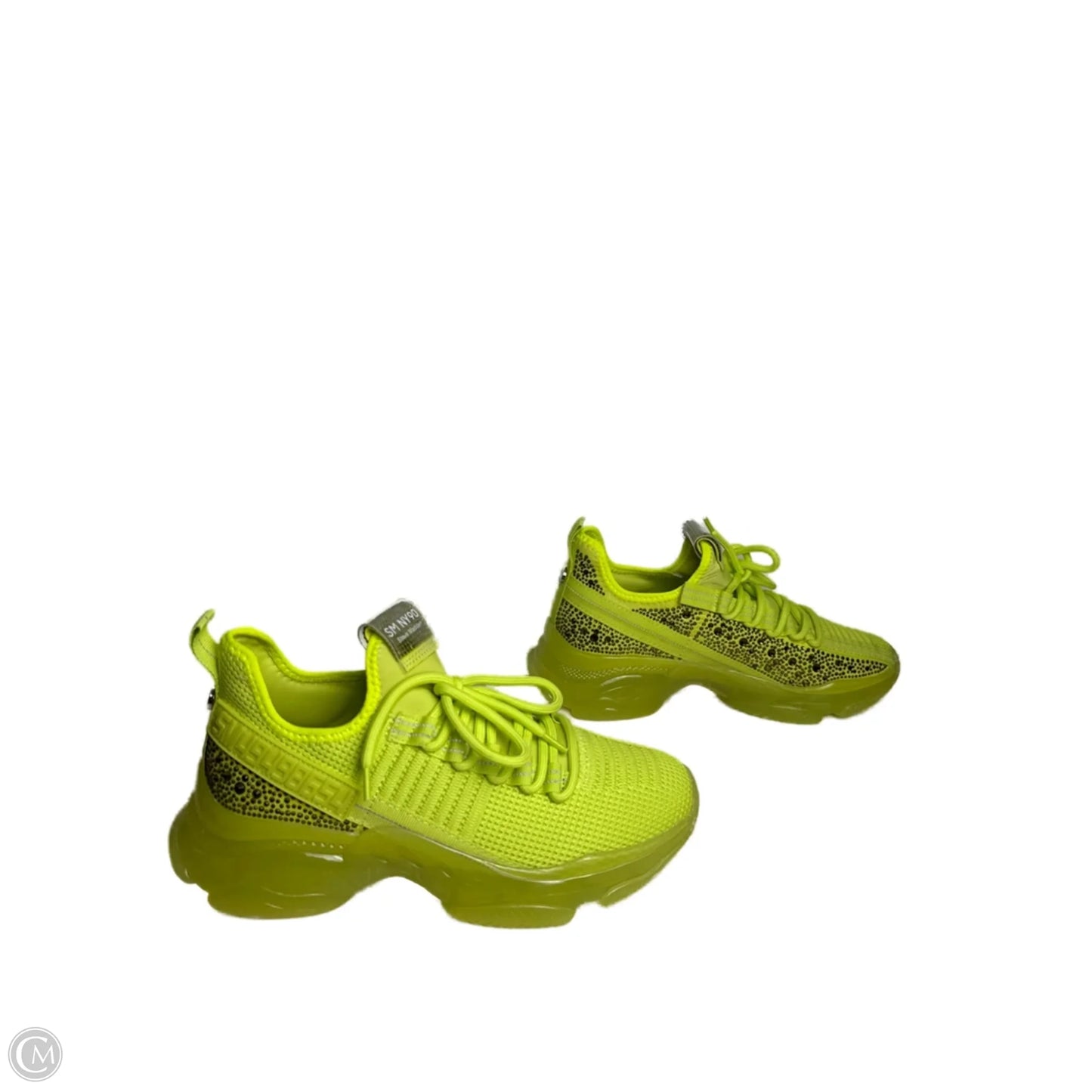 Shoes Sneakers By Steve Madden In Chartreuse, Size: 9