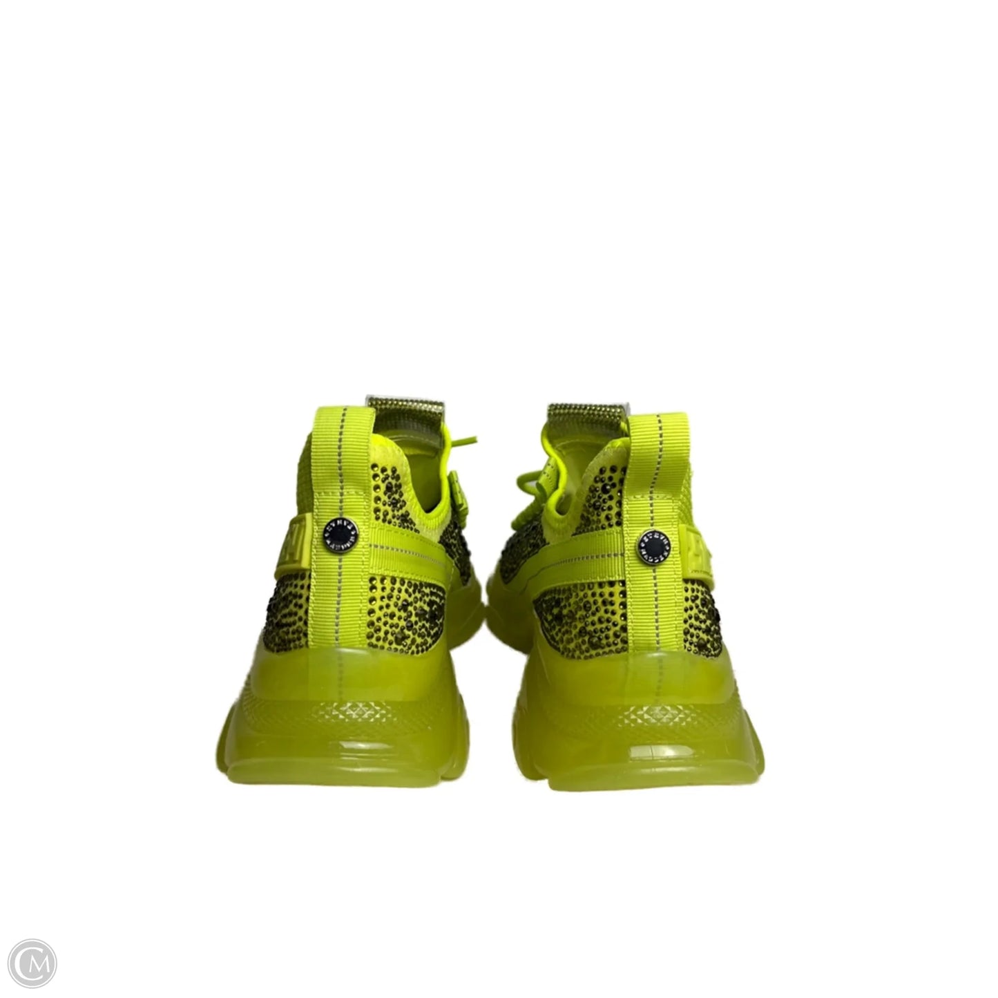 Shoes Sneakers By Steve Madden In Chartreuse, Size: 9