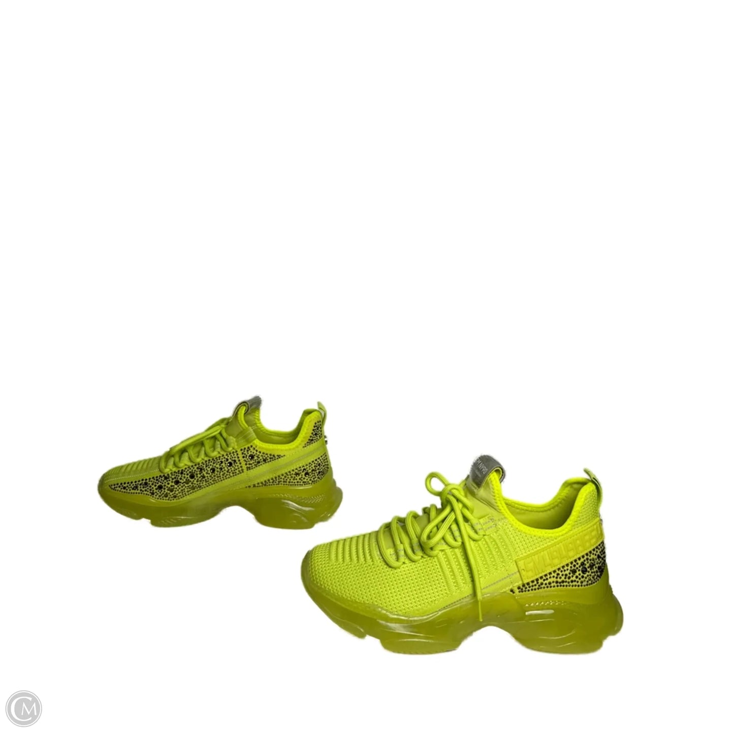 Shoes Sneakers By Steve Madden In Chartreuse, Size: 9